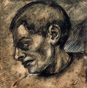 Head of a Worker by Theo van Doesburg